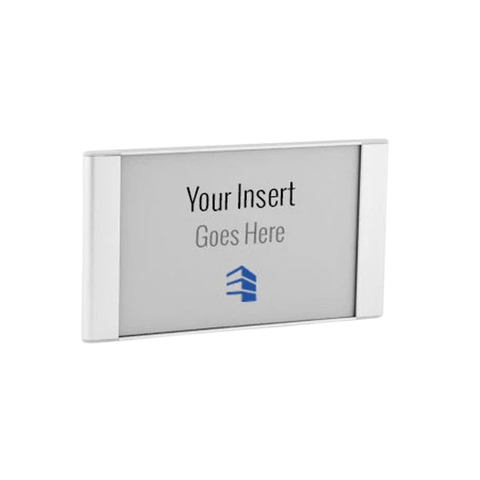 7 1/2 x 4 1/4 office door and wall nameplate sign frame for professional signage