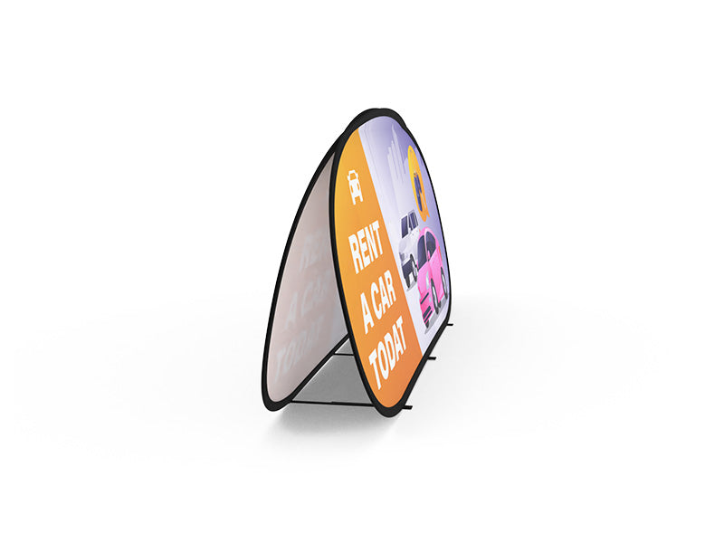 Horizontal Pop Up A-Frame Banner - Large