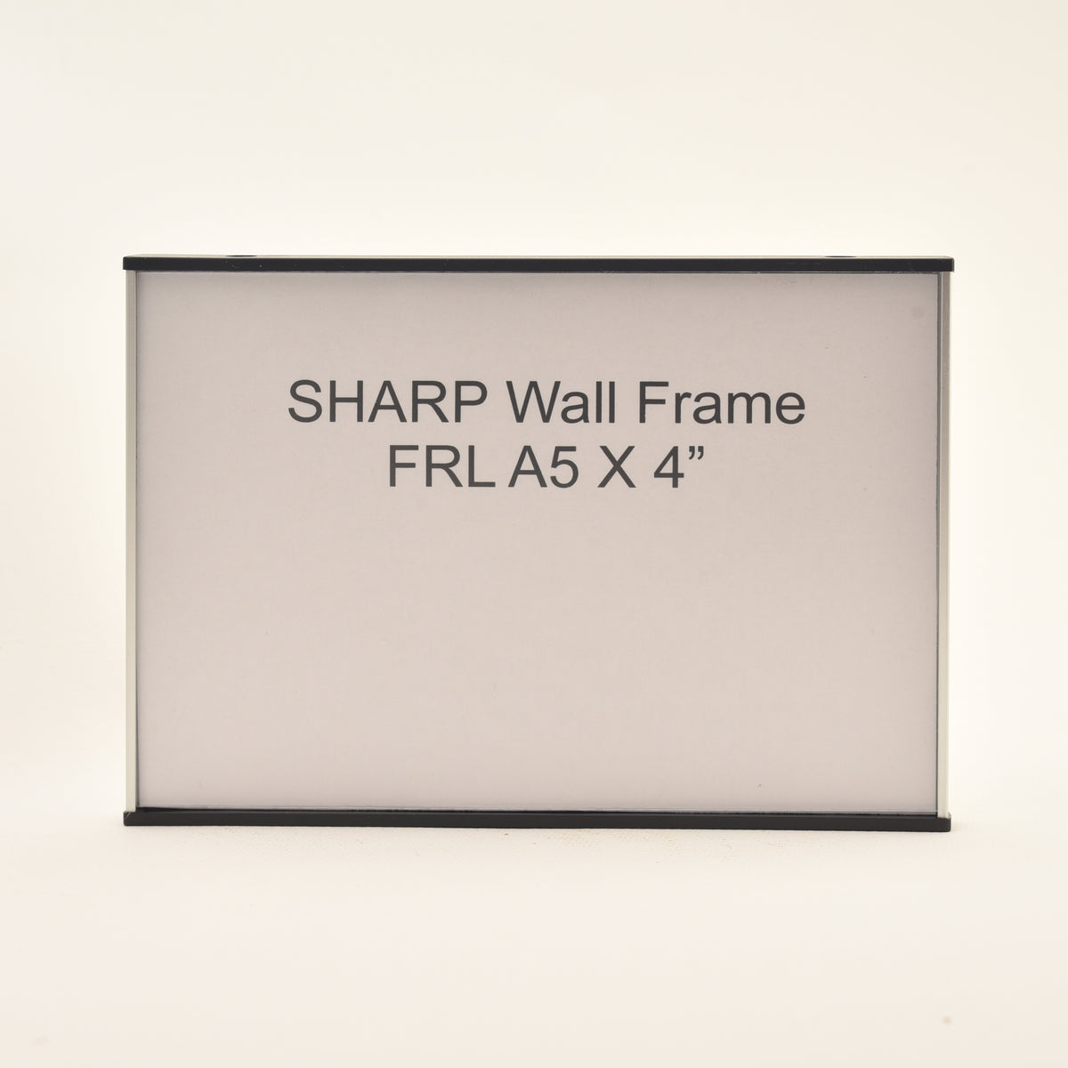 SHARP 5.951” wide x 4” tall