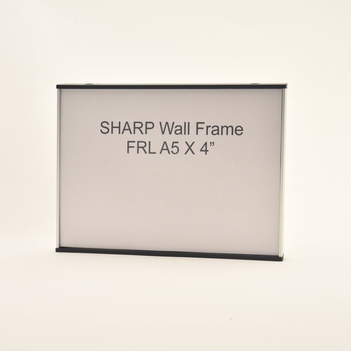 SHARP 5.951” wide x 4” tall