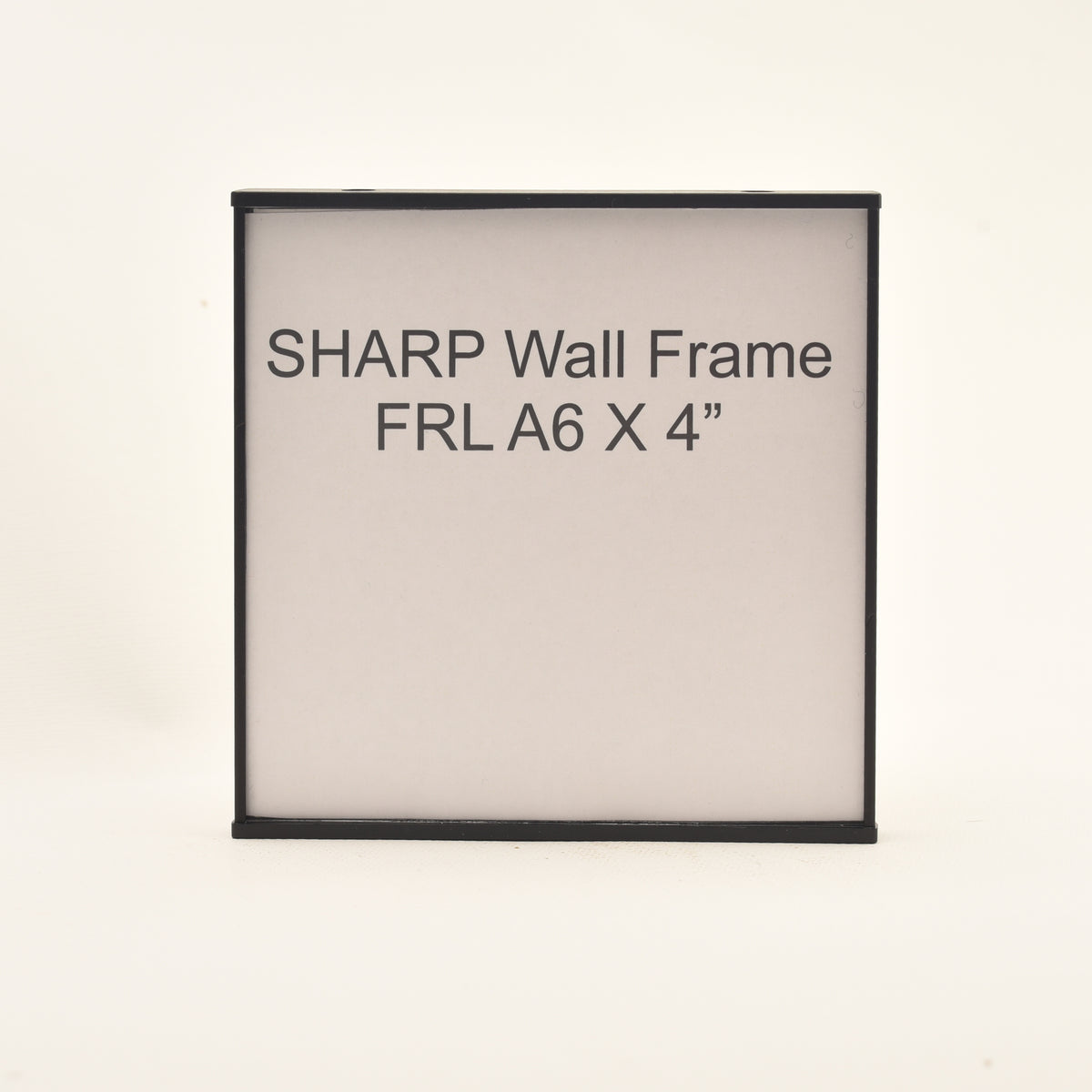 SHARP 4.265” wide x 4.25” tall