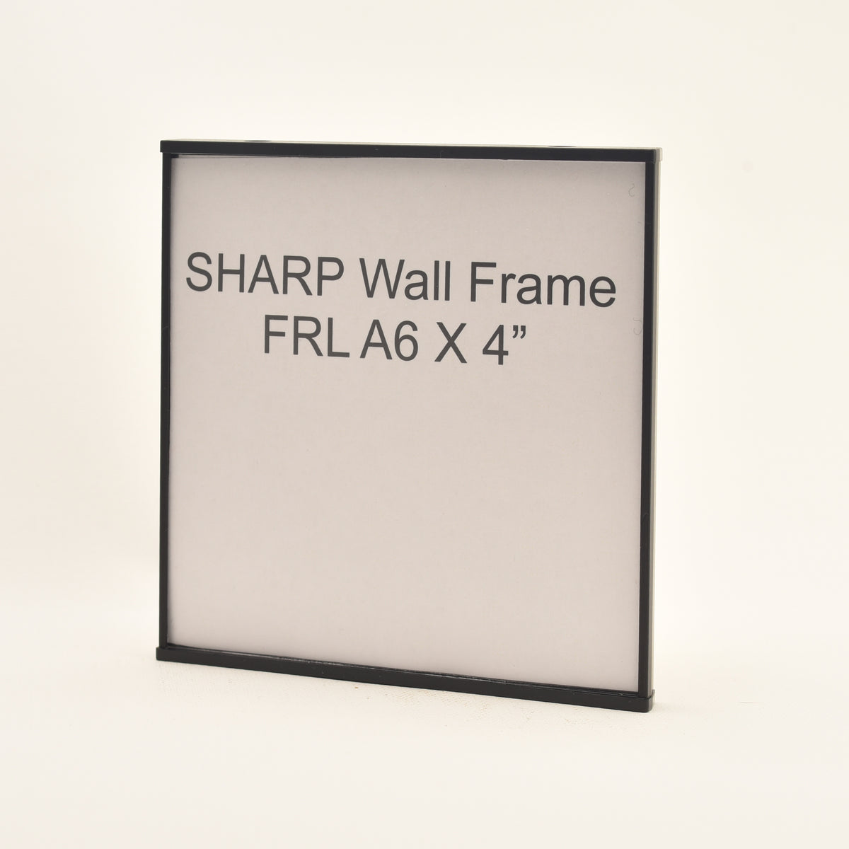 SHARP 4.265” wide x 4.25” tall