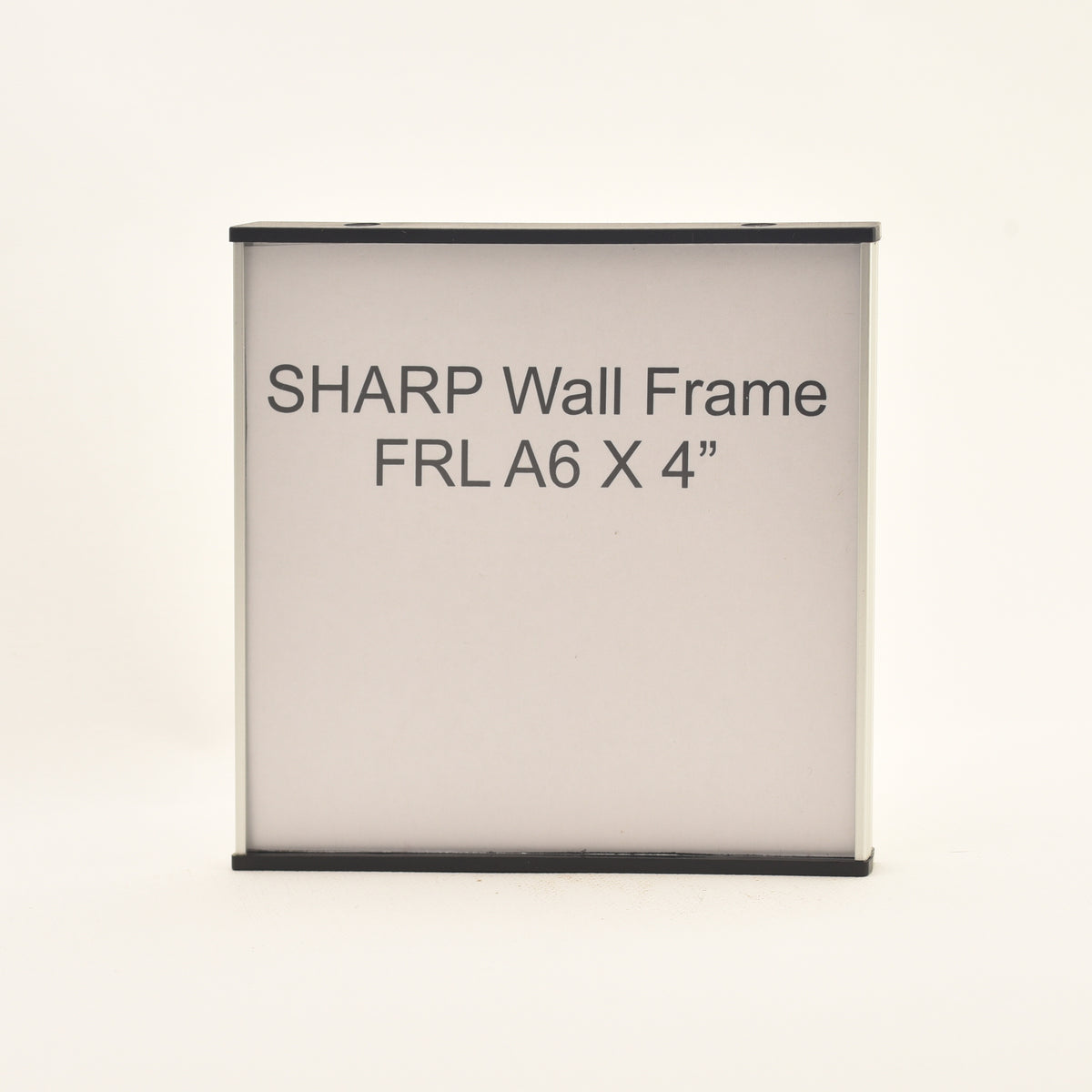 SHARP 4.265” wide x 4.25” tall