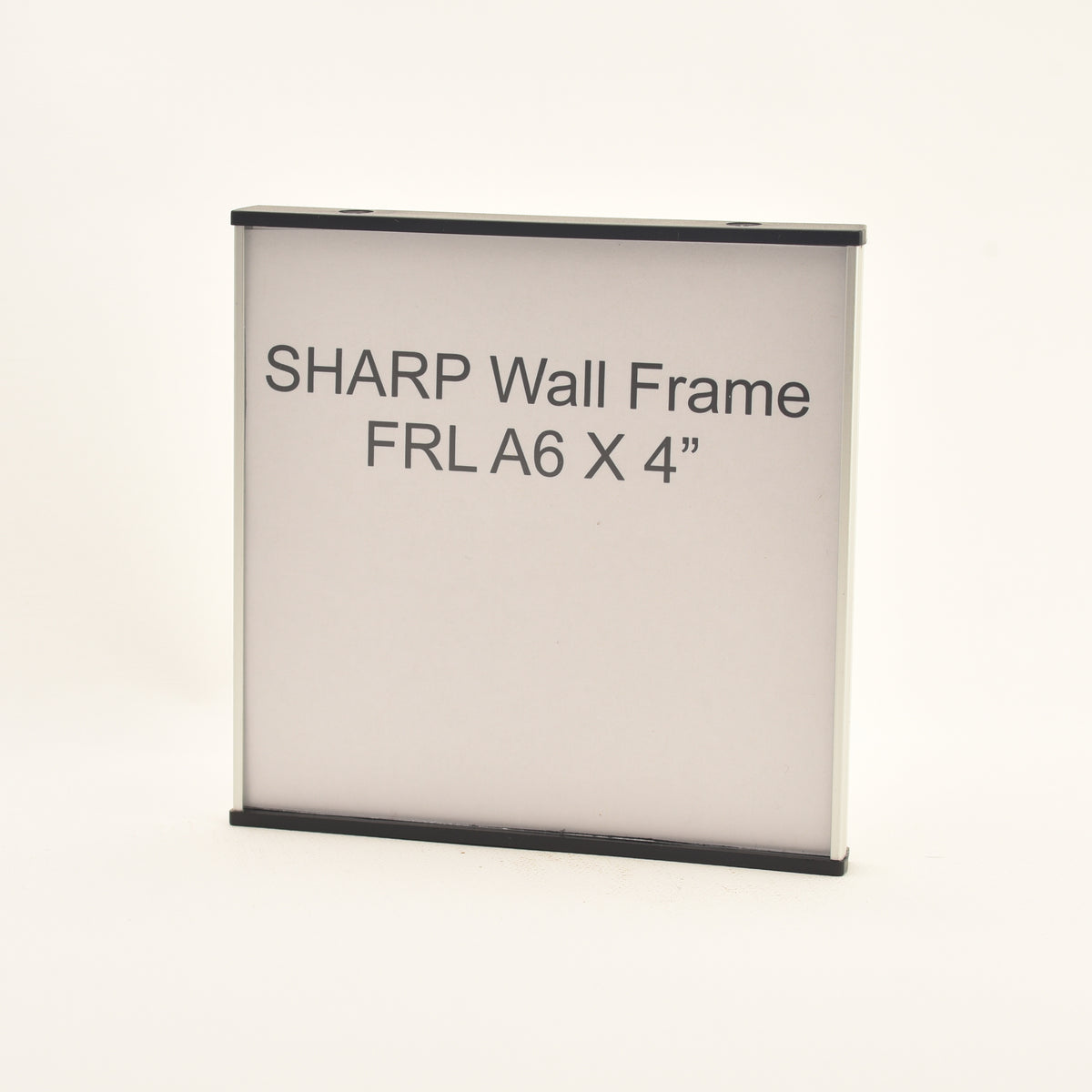 SHARP 4.265” wide x 4.25” tall