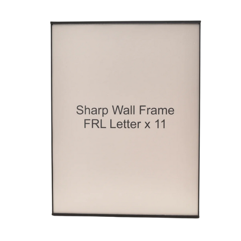 SHARP 8.625 x 11.25 aluminum office signage wall sign frame for professional nameplates