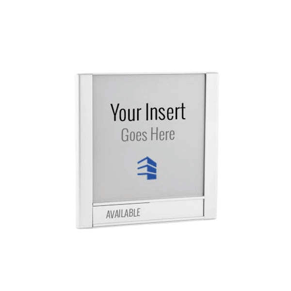 7 1/4 in. x 7 1/4 in. OFFICE CONFERENCE ROOM NAMEPLATE SIGN FRAME