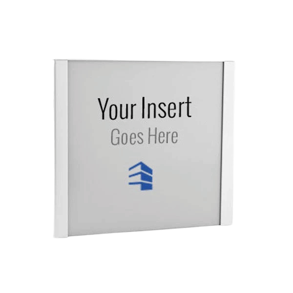 10 in. x 8 1/2 in. OFFICE DOOR / WALL NAMEPLATE SIGN FRAME