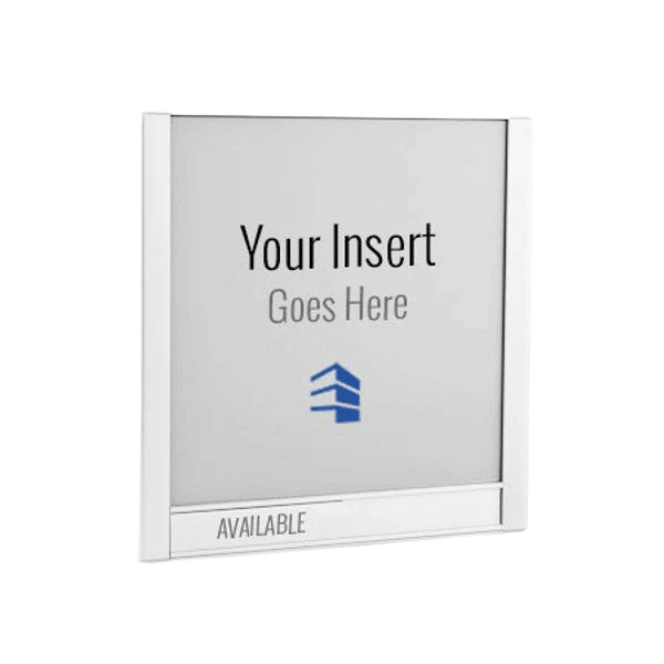 10 in. x 10 in. Office Door Signs / Wall Nameplate Sign Frame